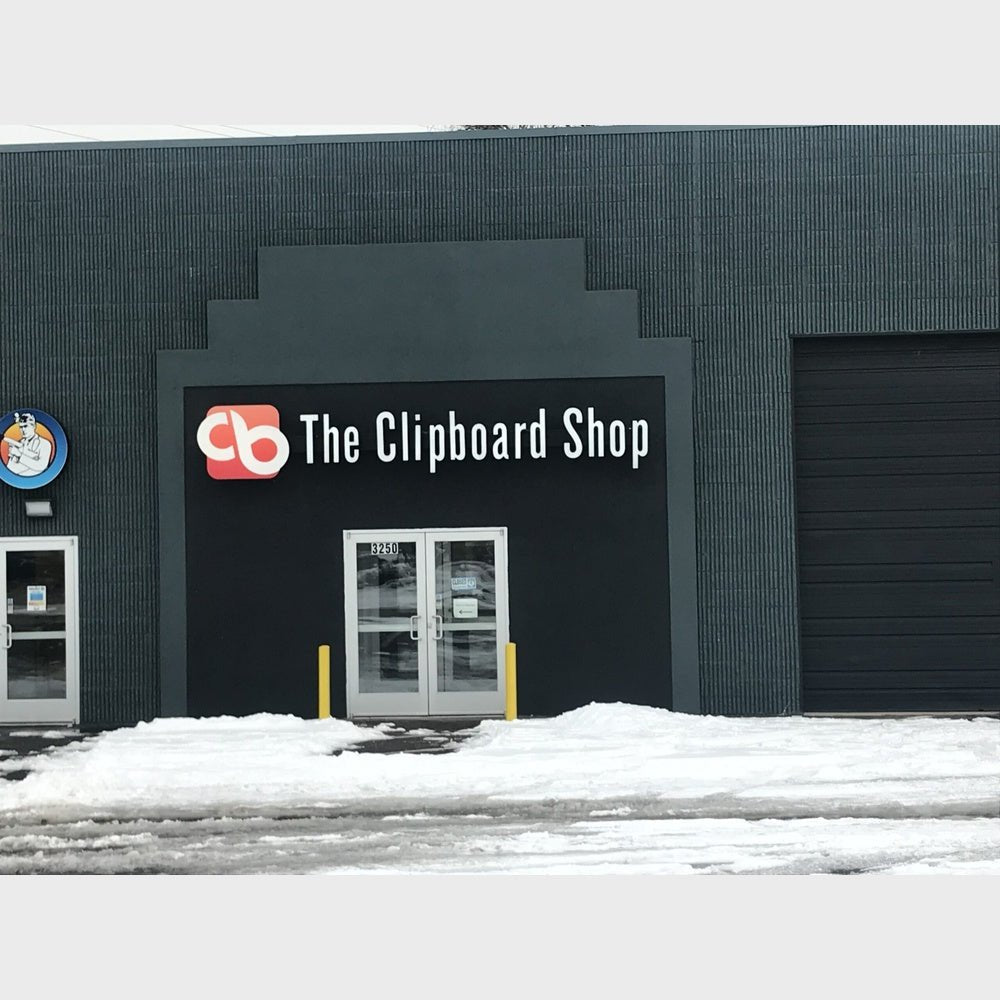 The Clipboard Shop 3D Frontlit Channel Letters Led Light Sign - Shineneon