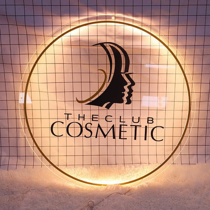 The Club Cosmetic Acrylic Business Logo Sign - Shineneon