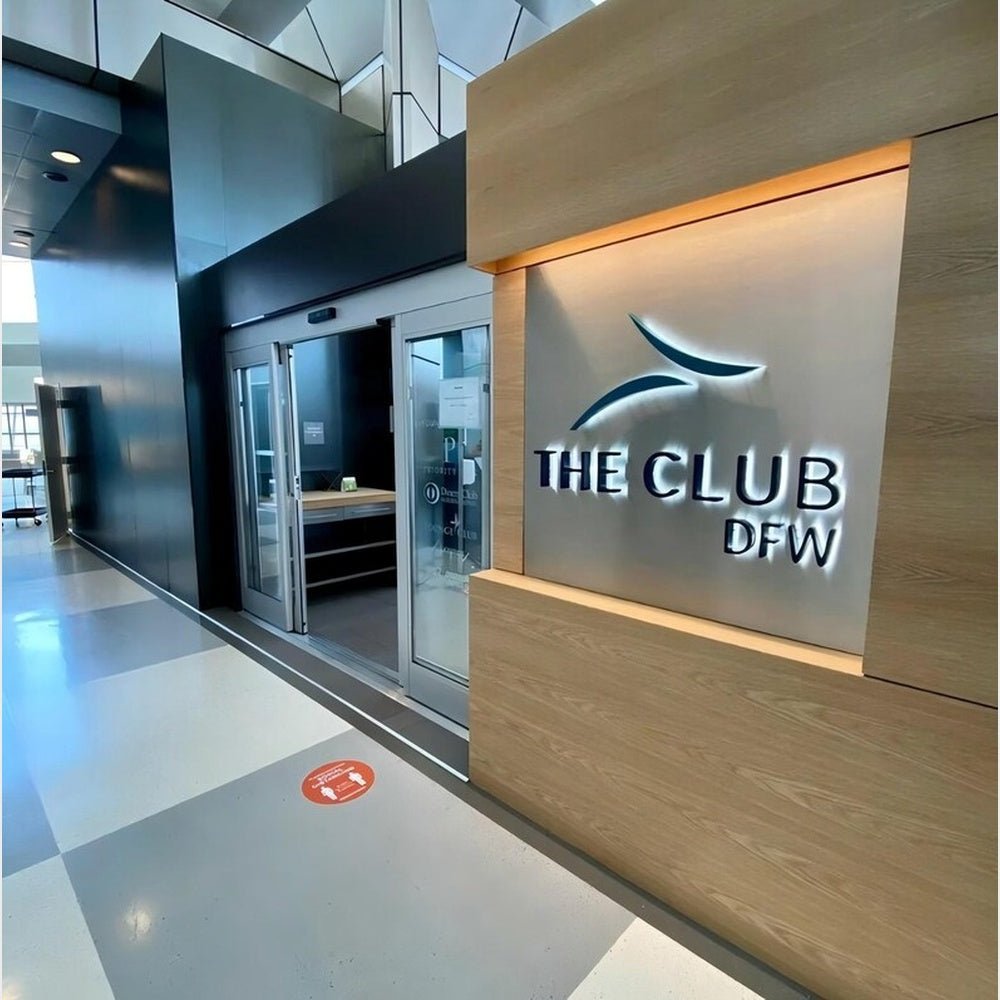 The Club Dfw 3D Backlit Channel Letters Led Light Sign - Shineneon