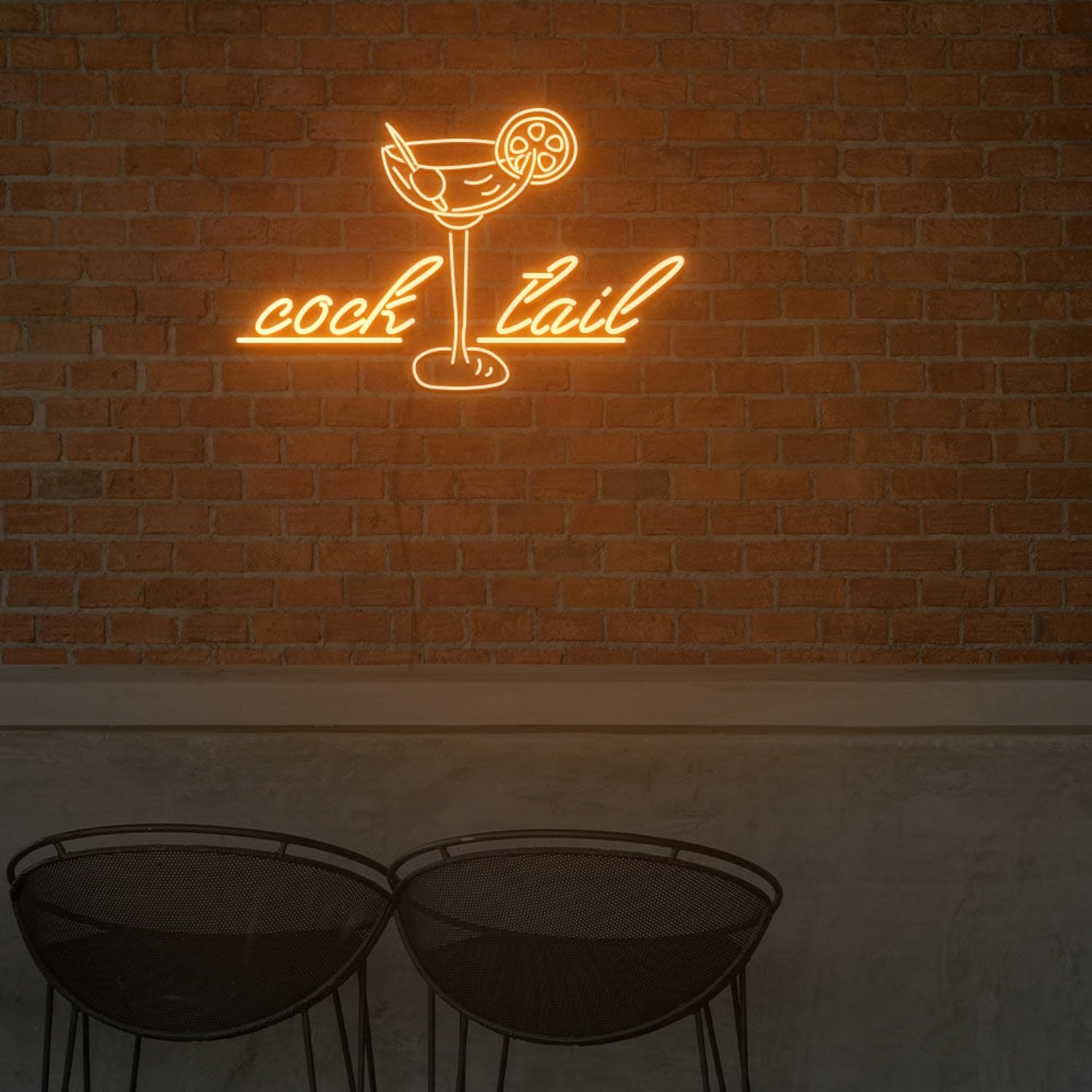 The Cocktail Time For Bar Neon Light Signs Party Decoration | Shineneon