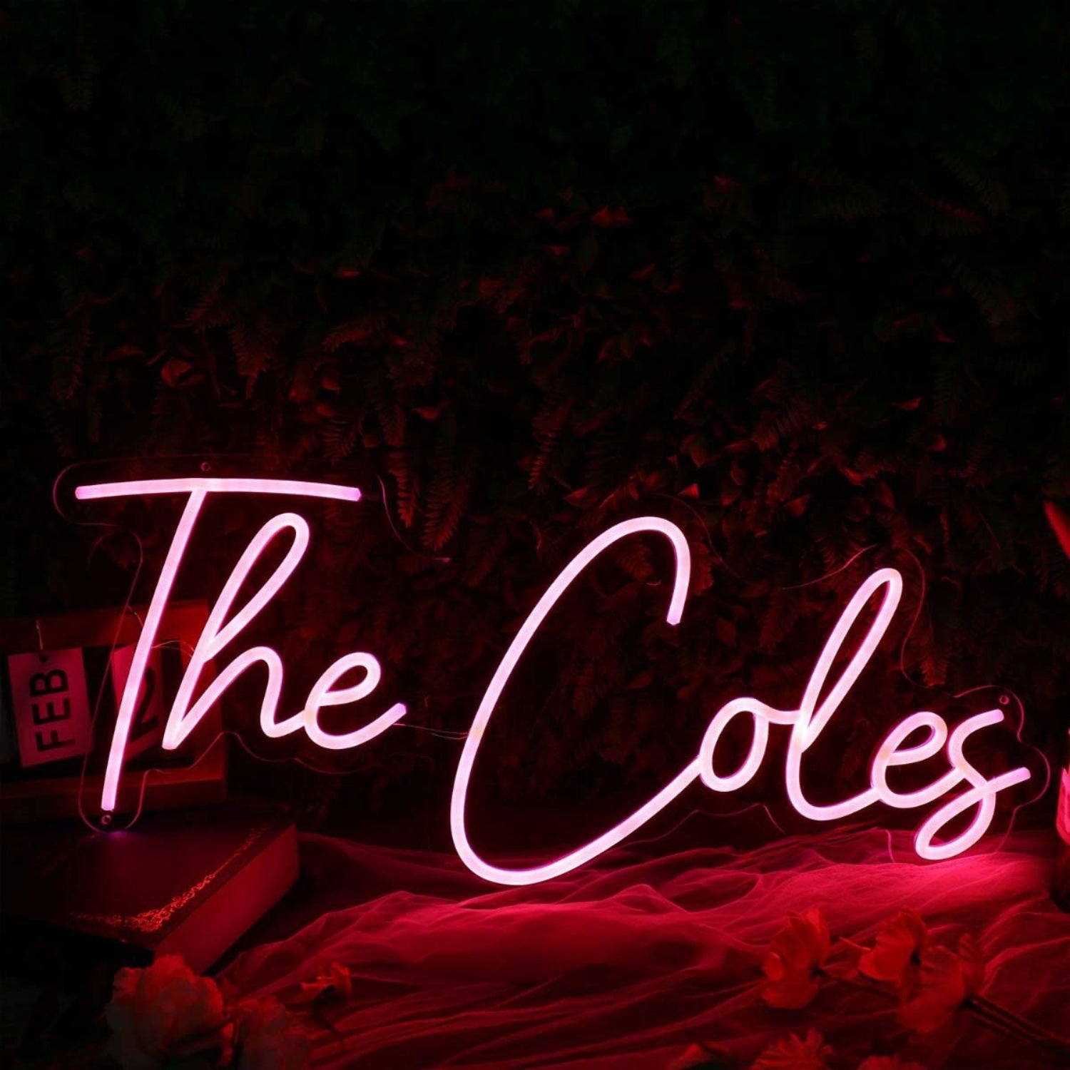 The Coles Pink Led Neon Sign | Shineneon