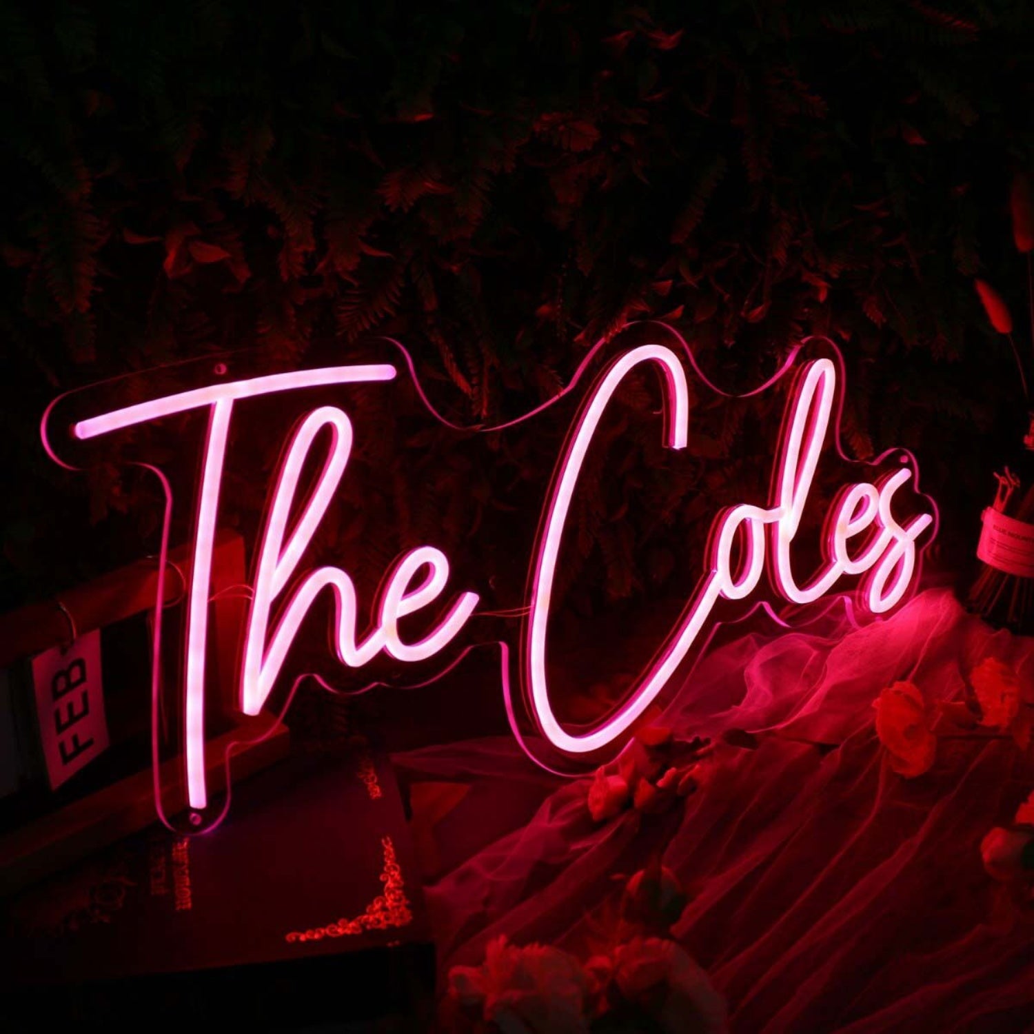 The Coles Pink Led Neon Sign | Shineneon