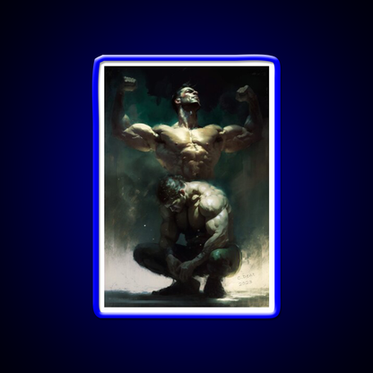 The Comeback Gym Fitness Led Neon Sign Rgb Color