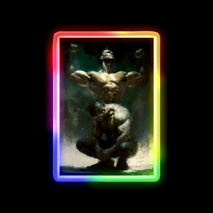 The Comeback Gym Fitness Led Neon Sign Rgb Color