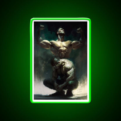 The Comeback Gym Fitness Led Neon Sign Rgb Color