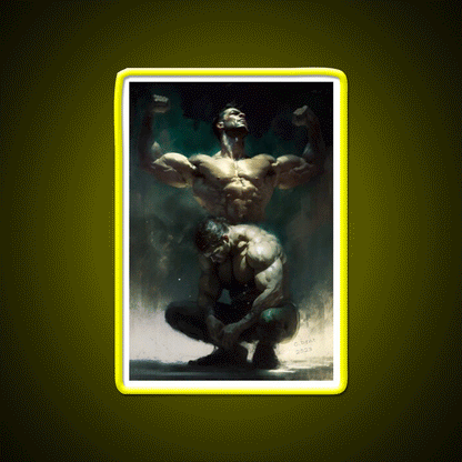 The Comeback Gym Fitness Led Neon Sign Rgb Color