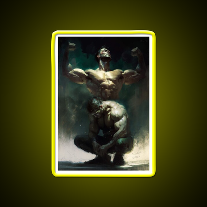 The Comeback Gym Fitness Led Neon Sign Rgb Color