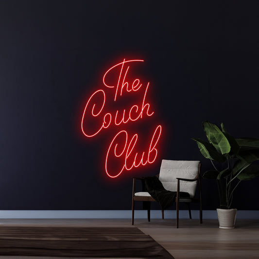 The Couch Club Led Sign