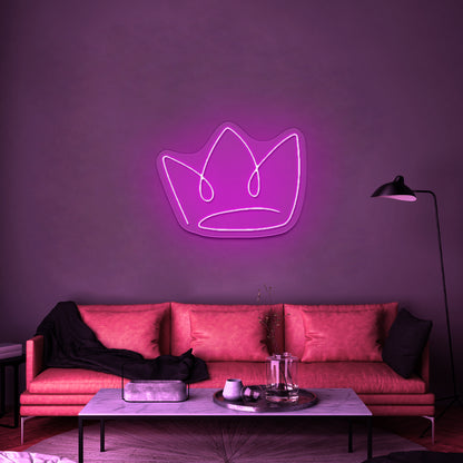 The Crown Charming Cheap Led Neon Signs - LED neon sign close-up detail