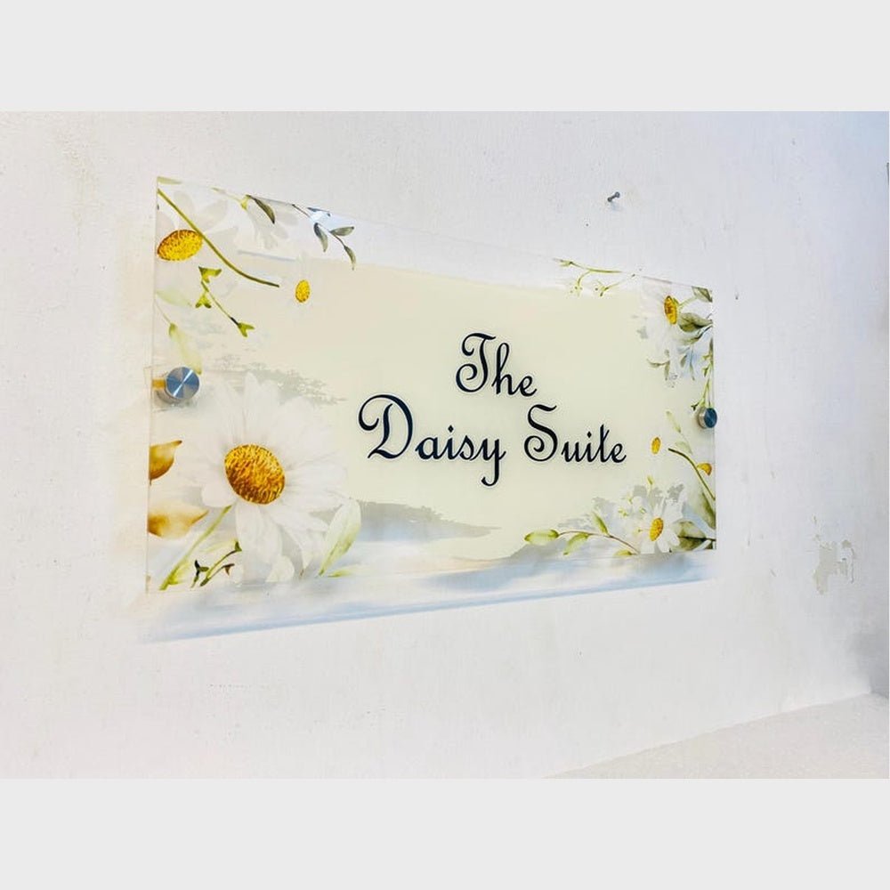 The Daisy Suite Acrylic Business Logo Sign - Shineneon