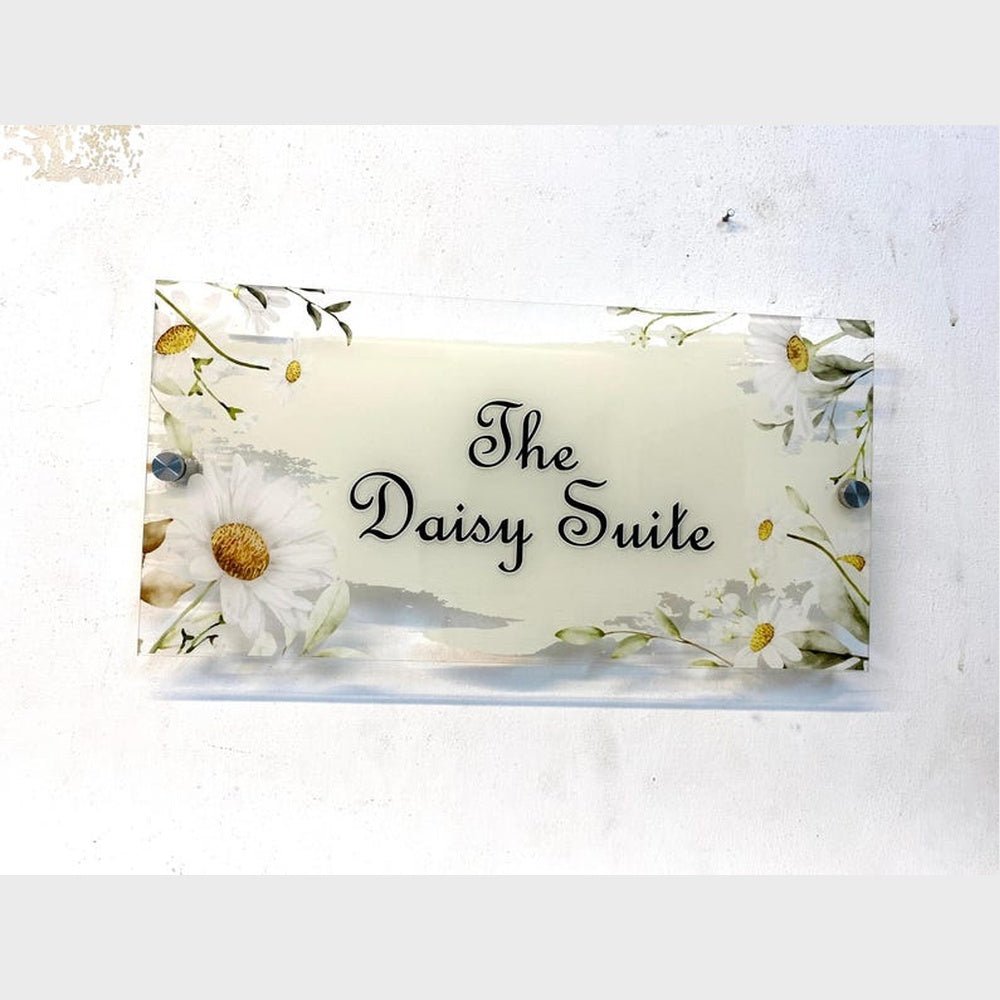 The Daisy Suite Acrylic Business Logo Sign - Shineneon