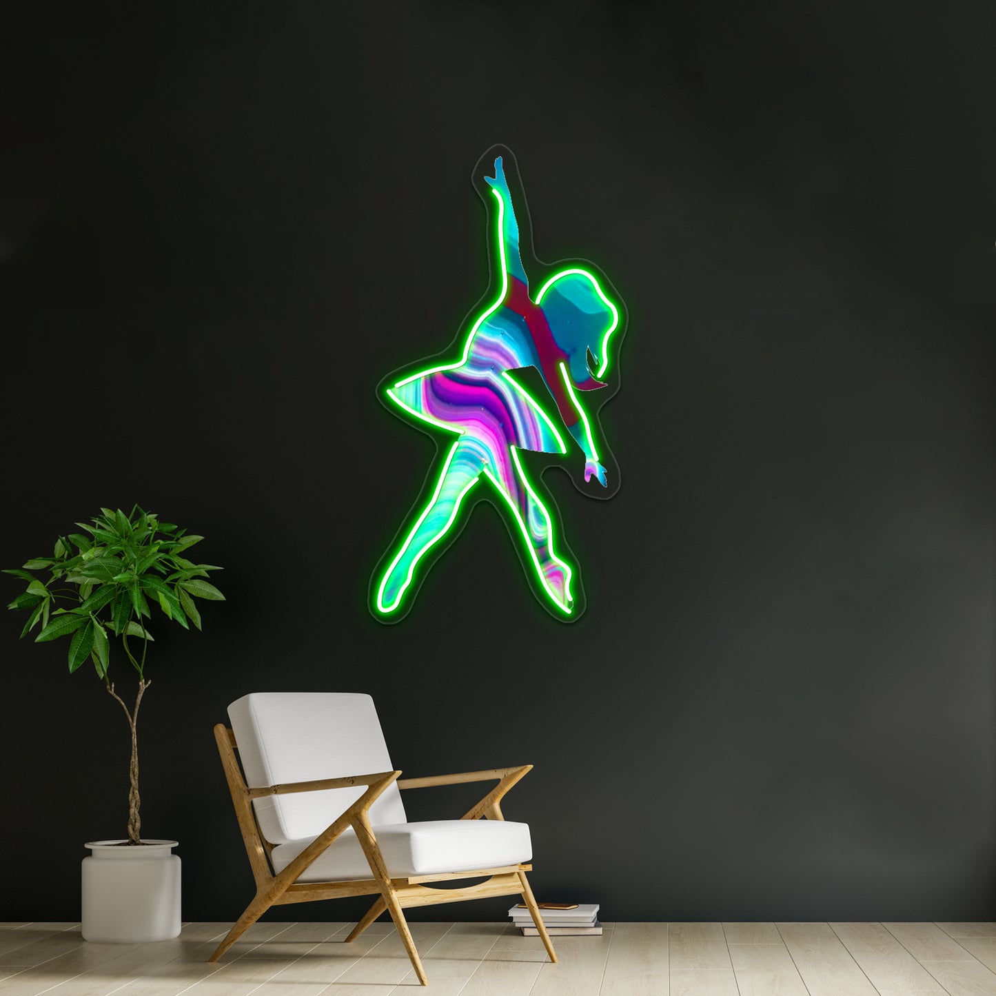 The Dancer Wall Artwork Neon Signs