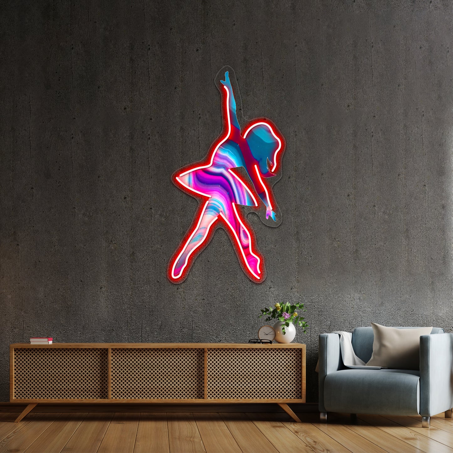 The Dancer Wall Artwork Neon Signs