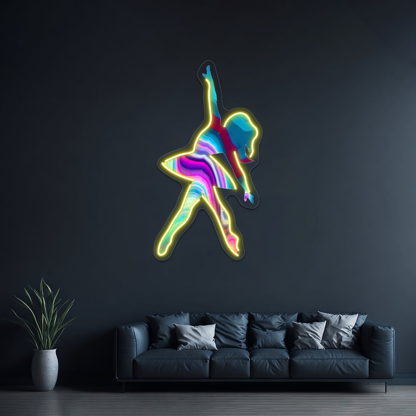 The Dancer Wall Artwork Neon Signs