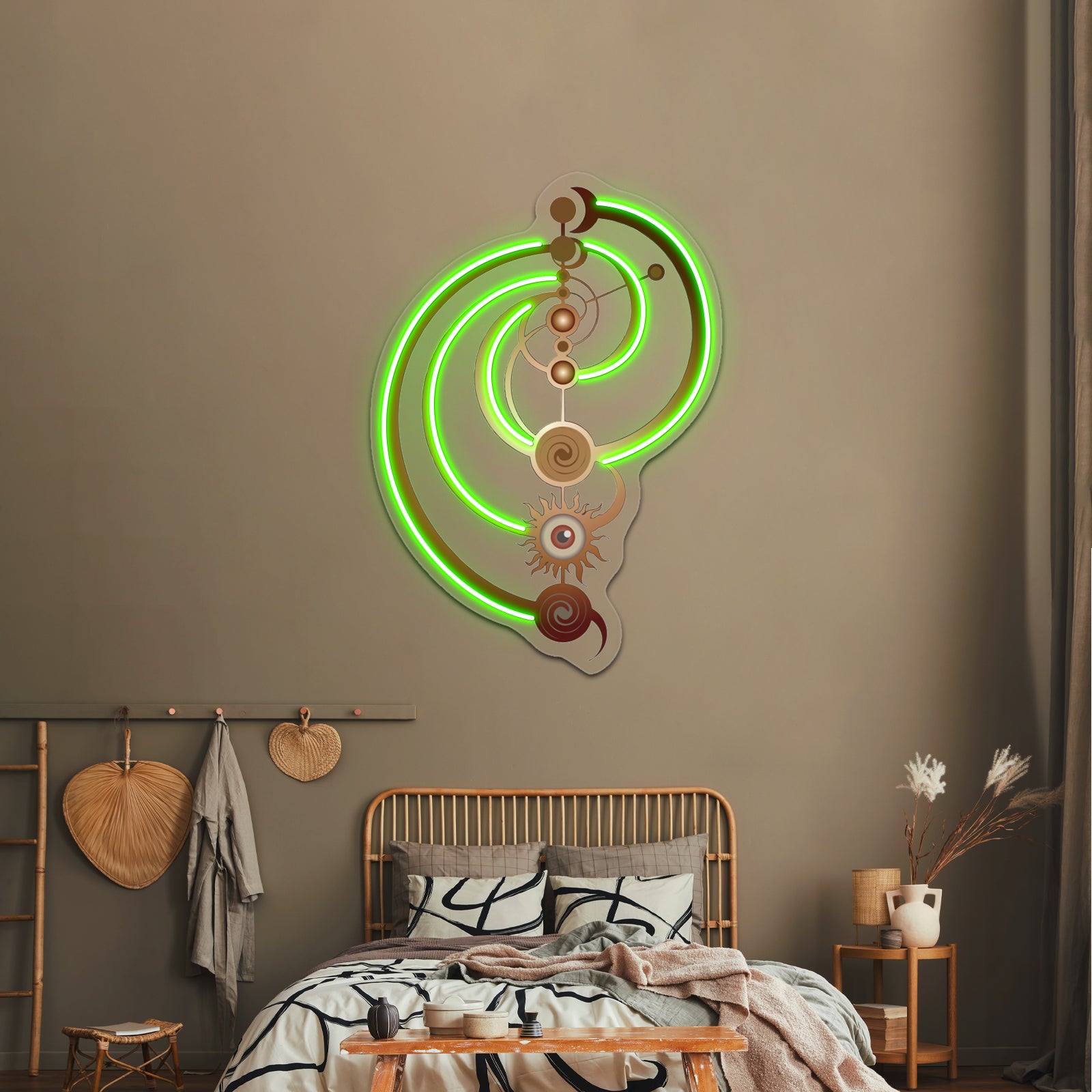 The Dark Crystal Master Time Symbol Artwork Neon Signs For Sale | Shineneon