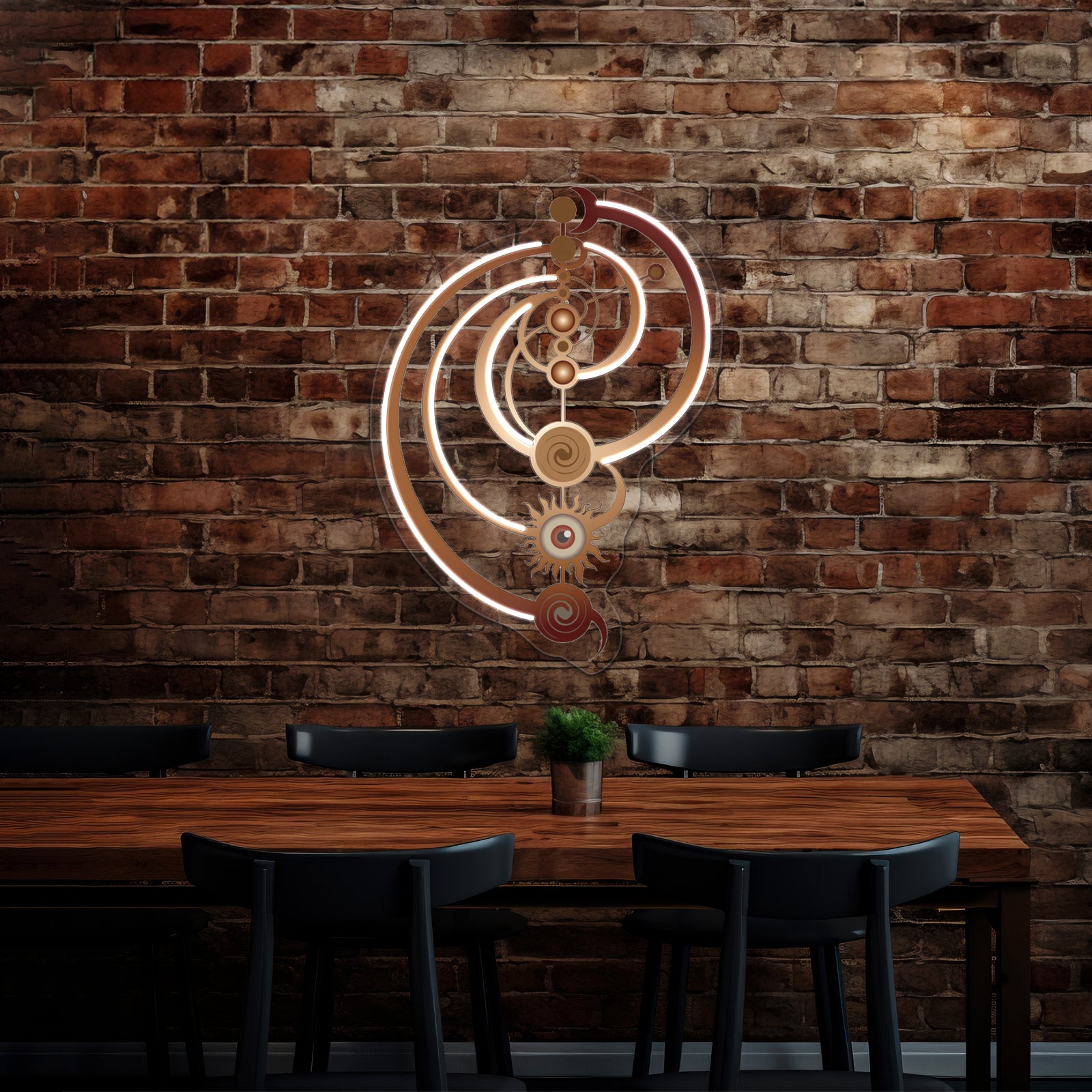 The Dark Crystal Master Time Symbol Artwork Neon Signs For Sale | Shineneon