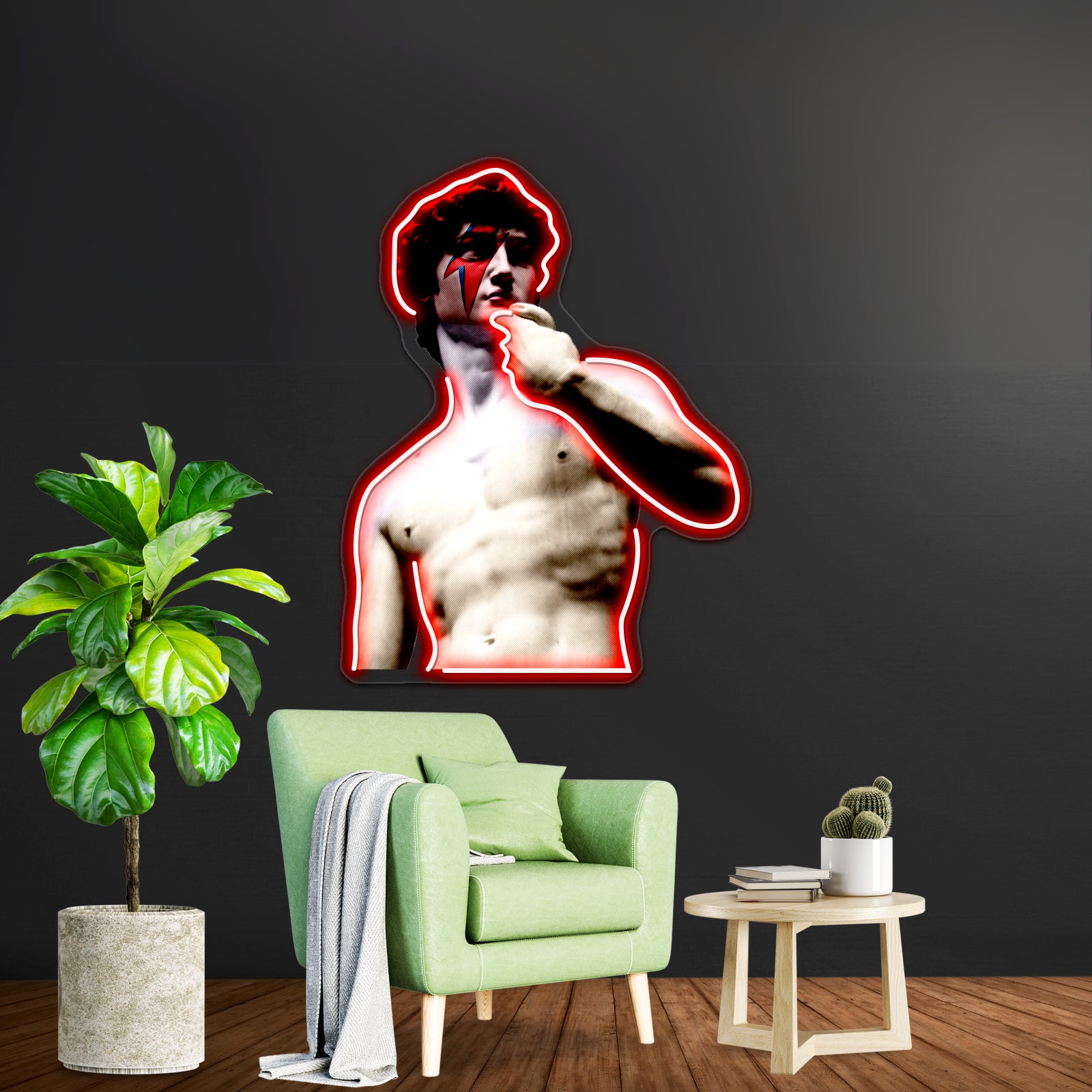 The Davidbowie Artwork Neon Signs For Sale | Shineneon