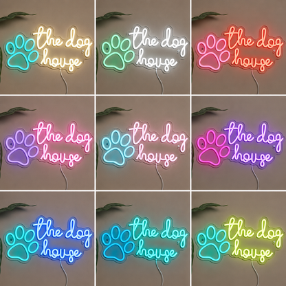 The Dog House LED Neon Sign Wall Neon Sign - Shineneon