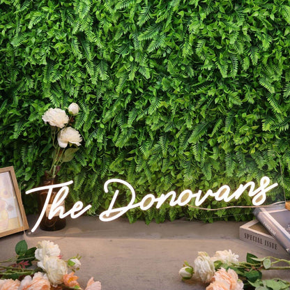 The Donovans Yellow Led Neon Sign - Shineneon