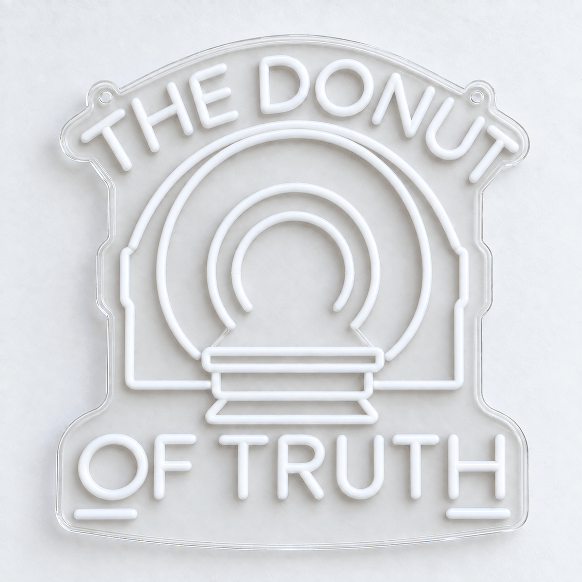THE DONUT OF TRUTH Custom LED Neon Sign - Shineneon