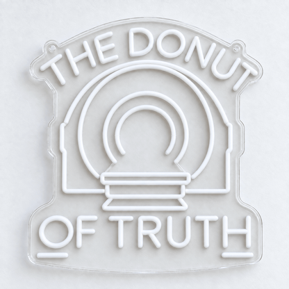 THE DONUT OF TRUTH Custom LED Neon Sign - Shineneon