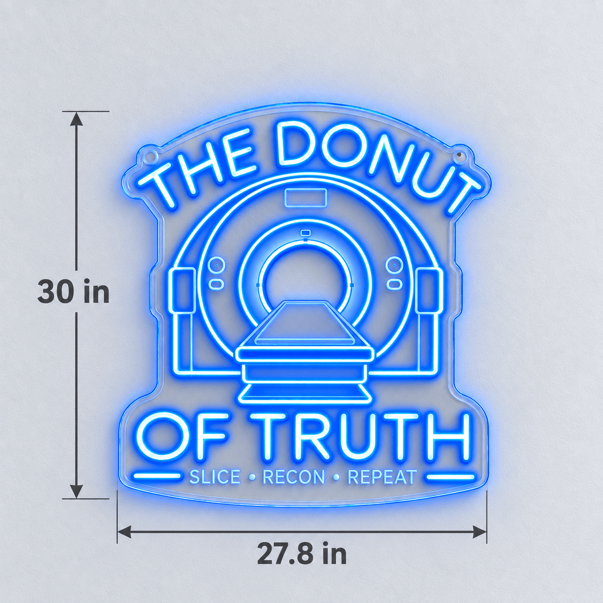 THE DONUT OF TRUTH Custom LED Neon Sign - Shineneon