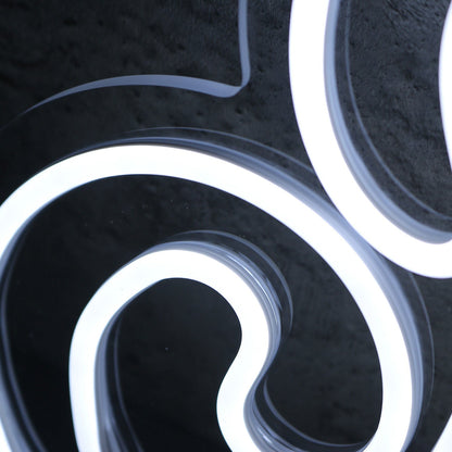 The Drip White Custom Led Neon Sign For Fun And Stylish Spaces - Shineneon