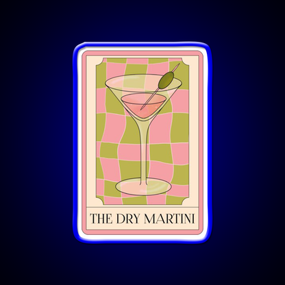The Dry Martini Cocktail Bar Decor Led Neon Sign Rgb Color - LED neon sign view 5