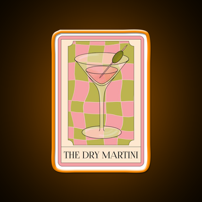 The Dry Martini Cocktail Bar Decor Led Neon Sign Rgb Color - LED neon sign view 6