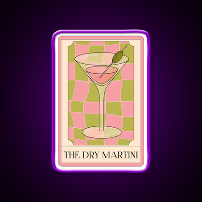 The Dry Martini Cocktail Bar Decor Led Neon Sign Rgb Color - LED neon sign view 9