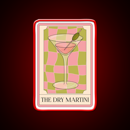The Dry Martini Cocktail Bar Decor Led Neon Sign Rgb Color - LED neon sign view 10