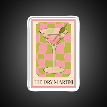 The Dry Martini Cocktail Bar Decor Led Neon Sign Rgb Color - LED neon sign view 11