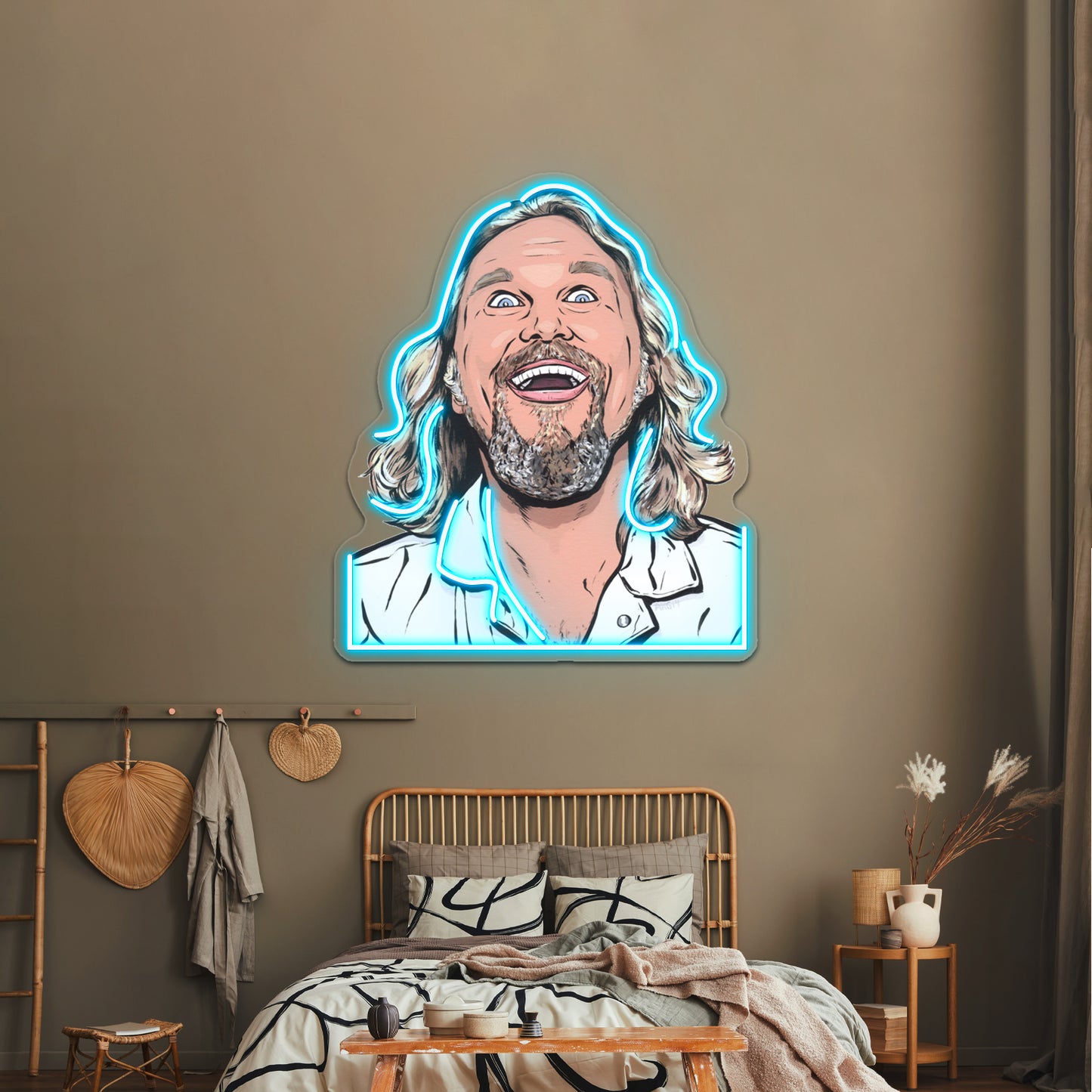 The Dude Artwork Neon Signs For Sale