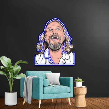 The Dude Artwork Neon Signs For Sale