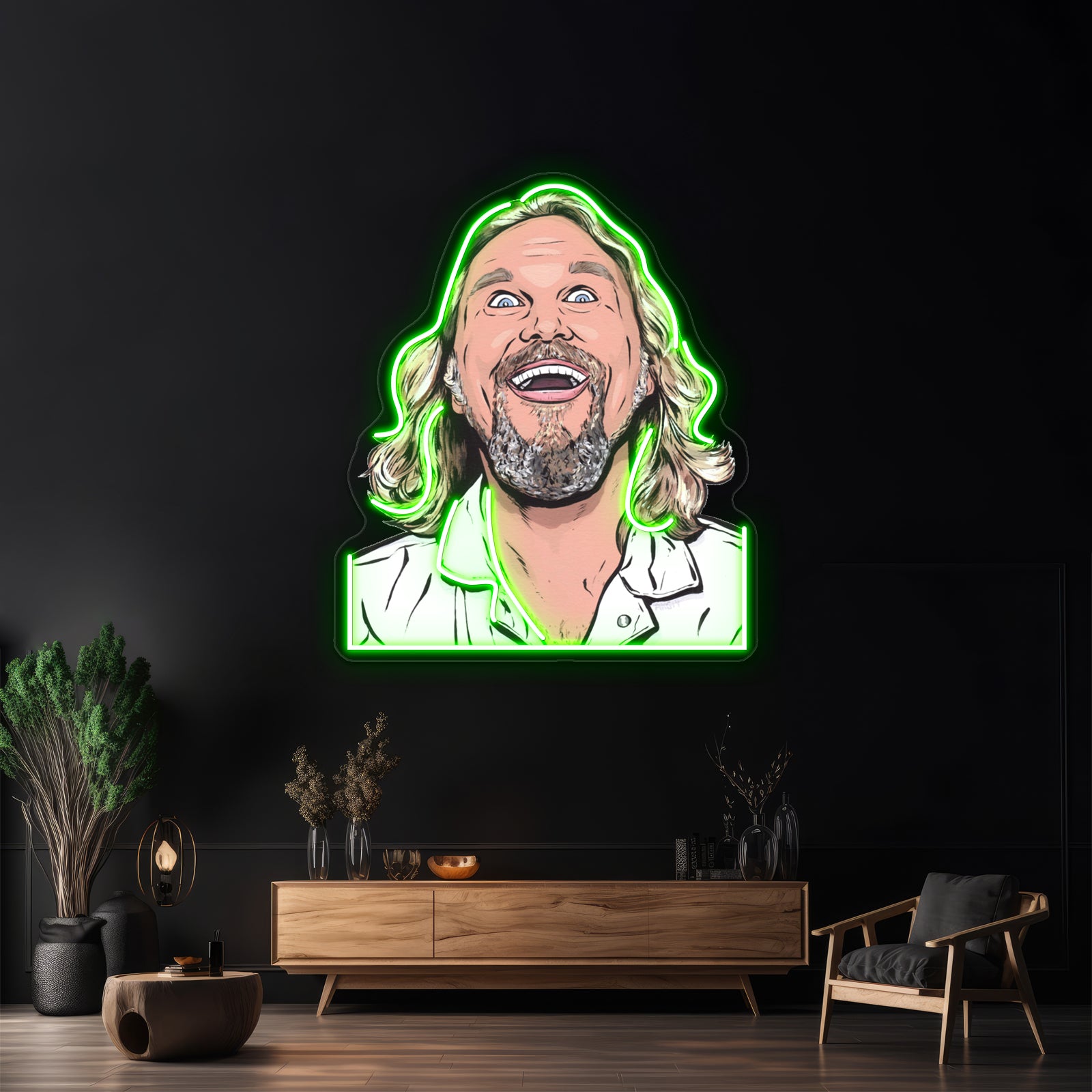 The Dude Artwork Neon Signs For Sale | Shineneon