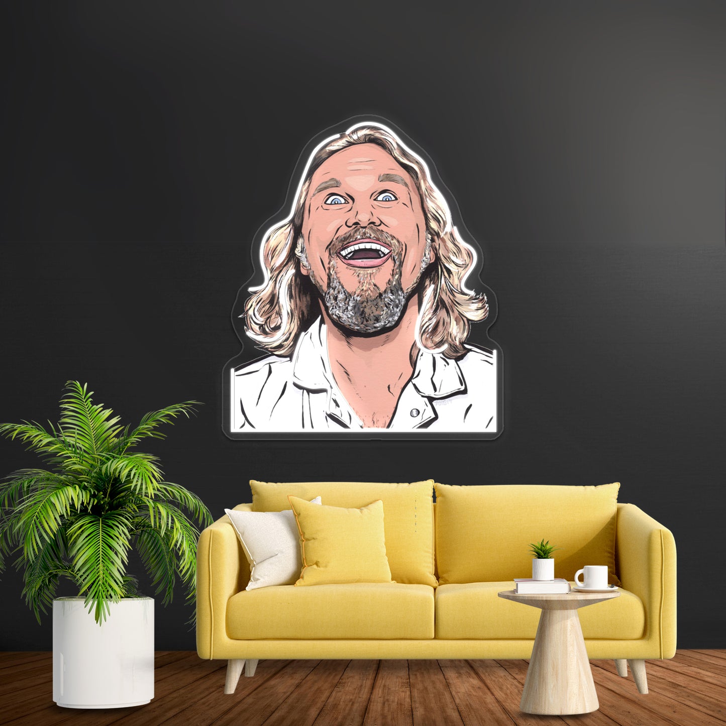 The Dude Artwork Neon Signs For Sale