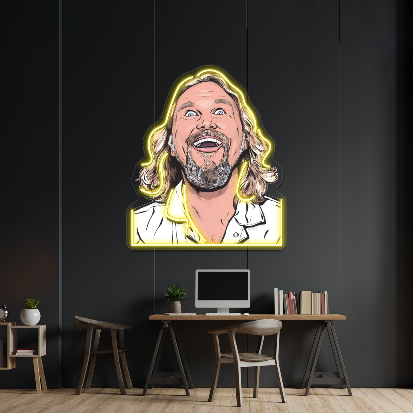 The Dude Artwork Neon Signs For Sale