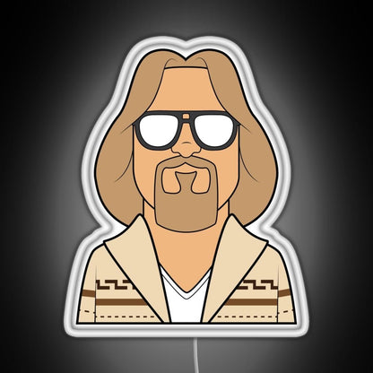 The Dude Rgb Led Neon Sign Pop Wall Art - Shineneon