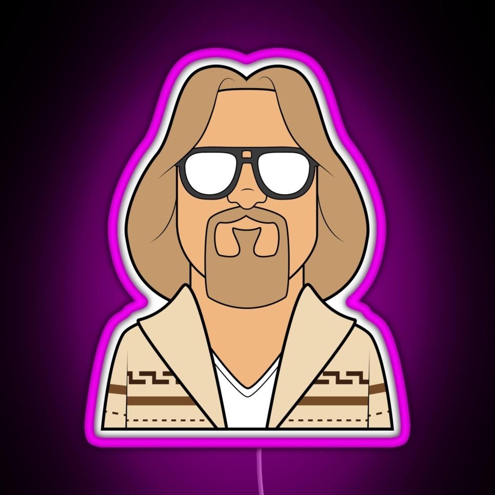 The Dude Rgb Led Neon Sign Pop Wall Art - Shineneon