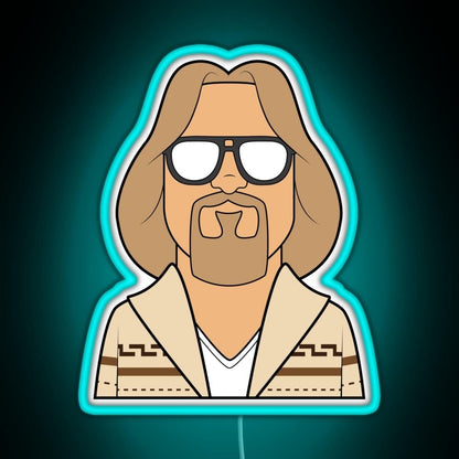 The Dude Rgb Led Neon Sign Pop Wall Art - Shineneon