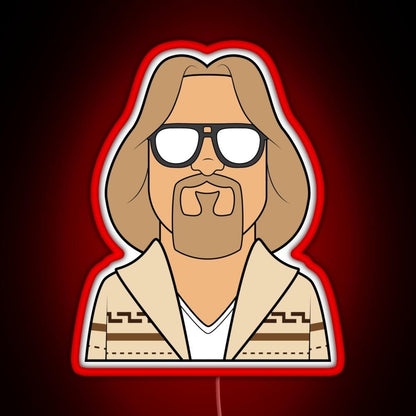 The Dude Rgb Led Neon Sign Pop Wall Art - Shineneon