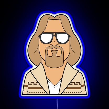 The Dude Rgb Led Neon Sign Pop Wall Art - Shineneon