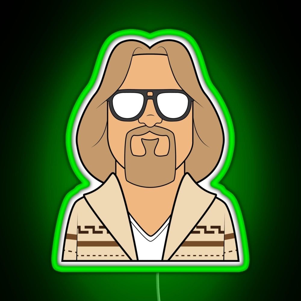 The Dude Rgb Led Neon Sign Pop Wall Art - Shineneon