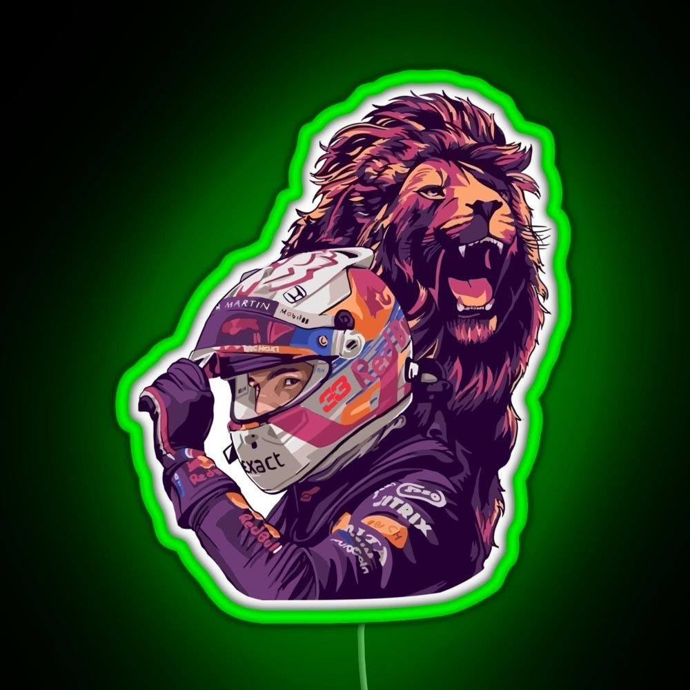 The Dutch Lion 33 Rgb Led Neon Sign Pop Wall Art - Shineneon