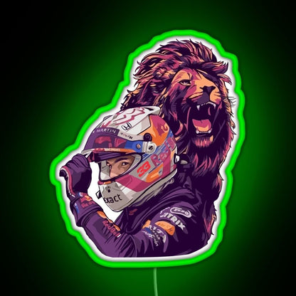 The Dutch Lion 33 Rgb Led Neon Sign Pop Wall Art - Shineneon