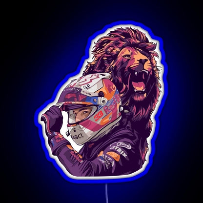 The Dutch Lion 33 Rgb Led Neon Sign Pop Wall Art - Shineneon