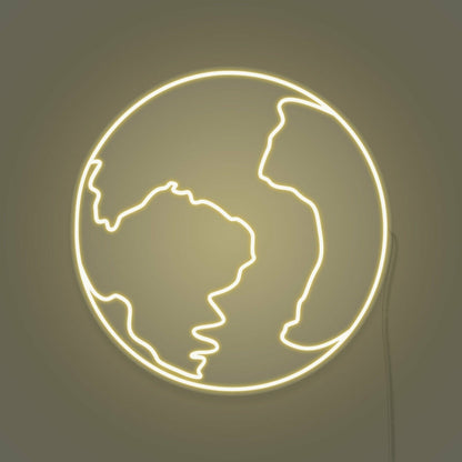The Earth Led Neon Sign - Shineneon