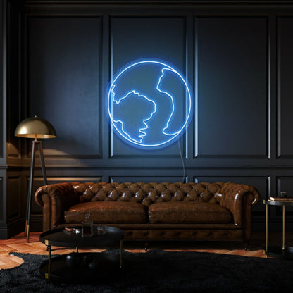 The Earth Led Neon Sign - Shineneon