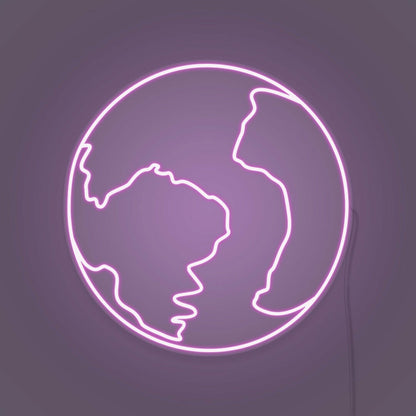The Earth Led Neon Sign - Shineneon