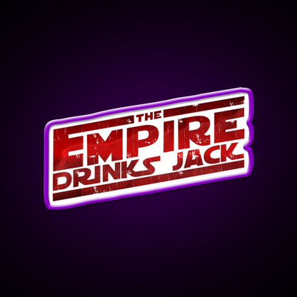The Empire Drinks Jack Cocktail Bar Decor Led Neon Sign Rgb Color - LED neon sign view 9